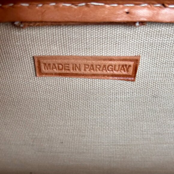 Sergio’s Vintage Hand Tooled Leather Briefcase All leather - Picture 2 of 7